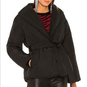 House of Chic Wrap Puff Coat